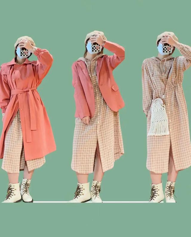 森林系女孩的春日穿搭