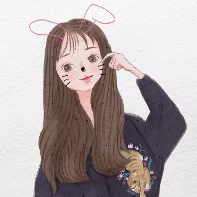 微信头像，女生专属，卡通可爱头像