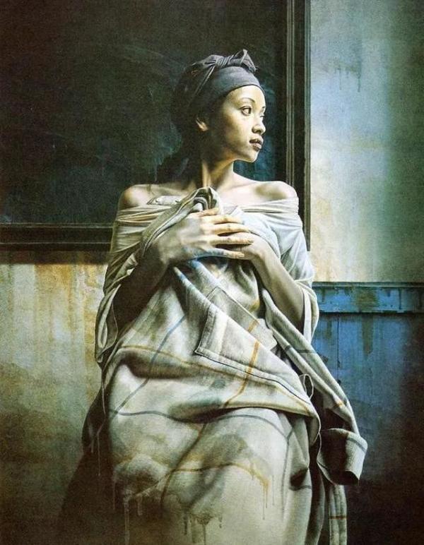 匈牙利超现实主义画家艾斯特凡·桑多菲人体油画欣赏