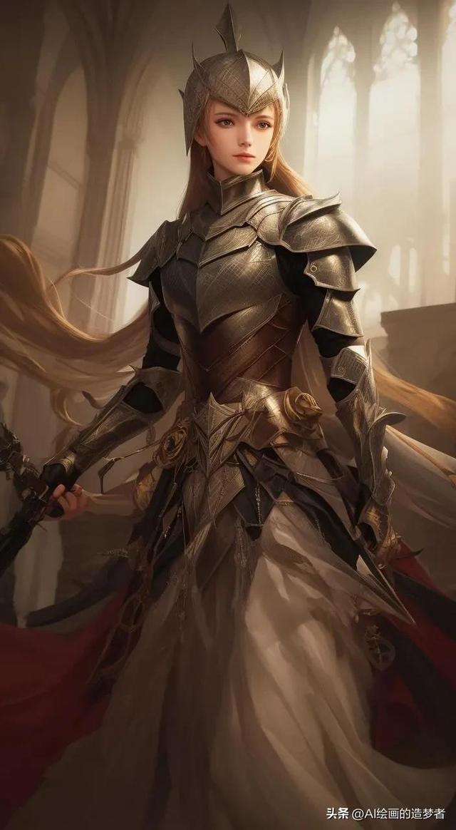 AI美人(5) 美女骑士，惹不起快躲起