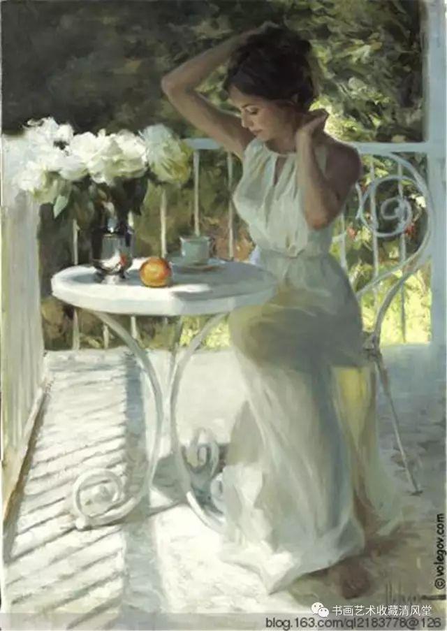 六十幅作品——油画中的俄罗斯美女