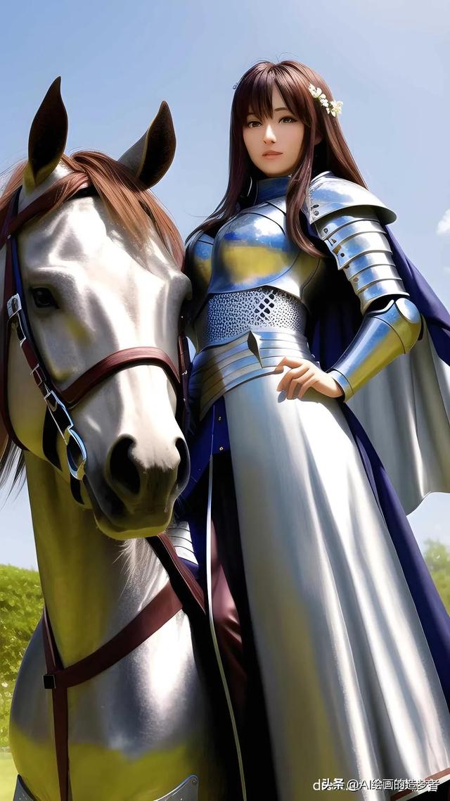 AI美人(5) 美女骑士，惹不起快躲起