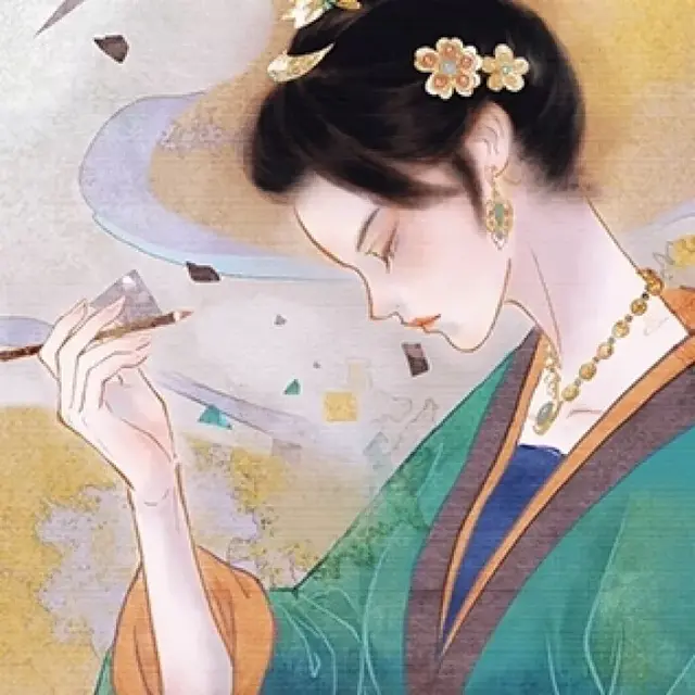 女生头像丨个性绿色系小仙女头像