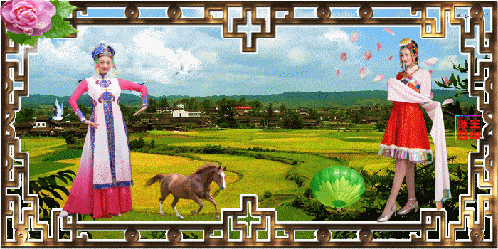 动态美女美景欣赏，太美了！