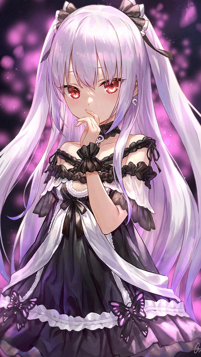 「动漫壁纸」动漫美女性感插画手机壁纸