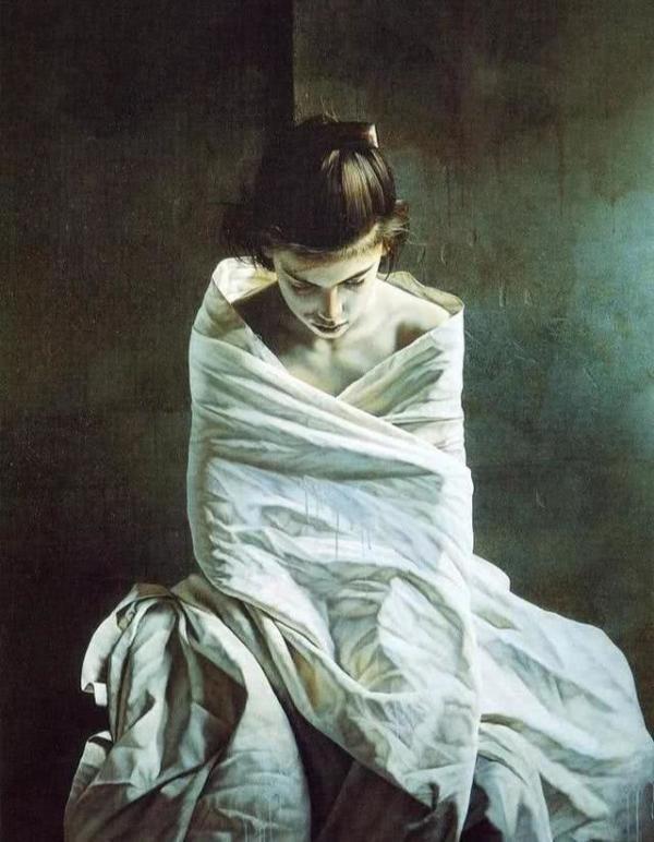 匈牙利超现实主义画家艾斯特凡·桑多菲人体油画欣赏