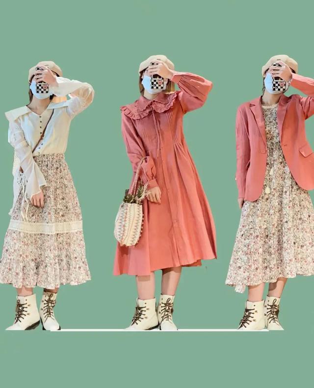 森林系女孩的春日穿搭