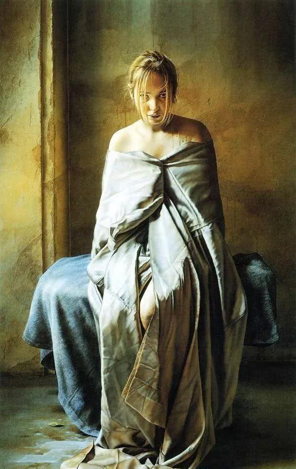 匈牙利超现实主义画家艾斯特凡·桑多菲人体油画欣赏