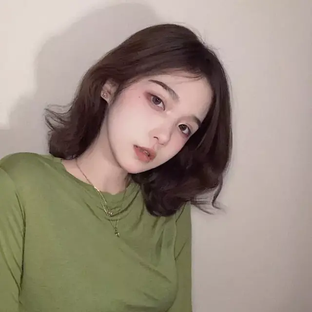 女生头像丨个性绿色系小仙女头像