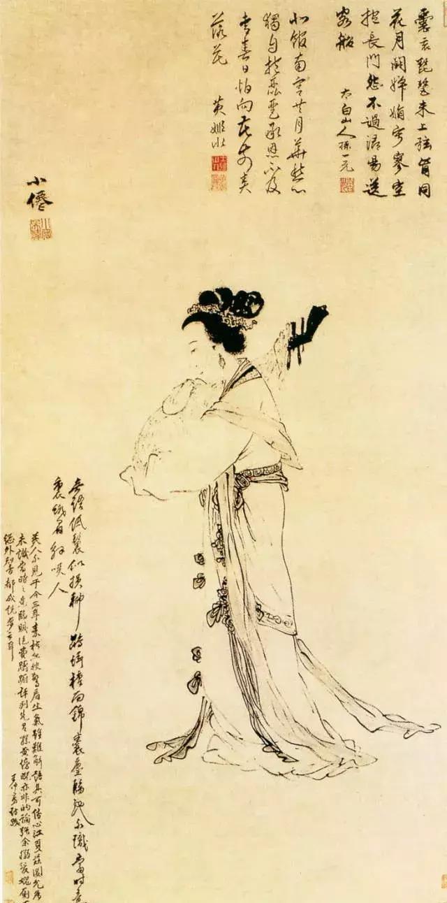 名画欣赏:藏在世界各地的中国古代仕女图