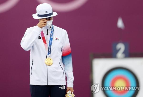 因“短发”遭网暴的韩国射箭选手安山夺第三金，韩媒：她创造了奥运历史