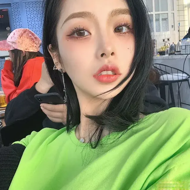 女生头像丨个性绿色系小仙女头像