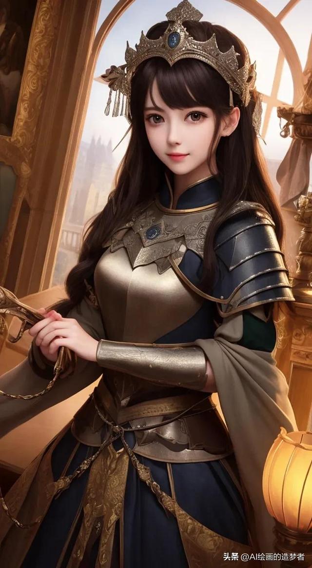 AI美人(5) 美女骑士，惹不起快躲起