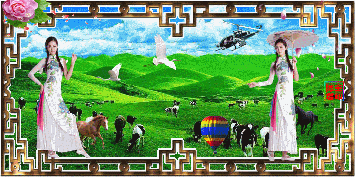 动态美女美景欣赏，太美了！