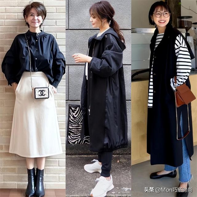 上了年纪的女人，上衣尽量不要穿卫衣、T恤，其实这些更优雅减龄