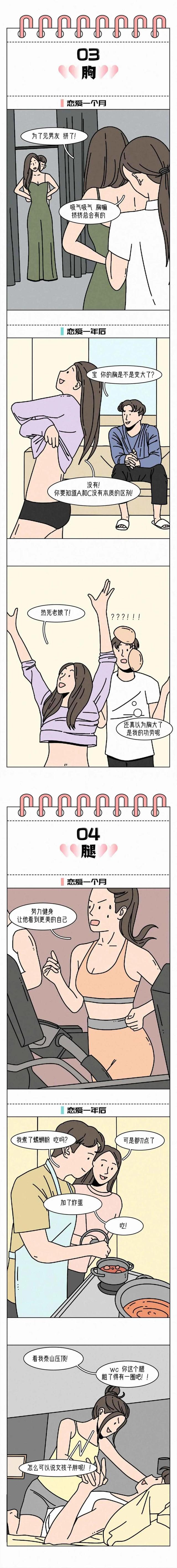 恋爱后的女生，有哪些变化！都如此放的开？