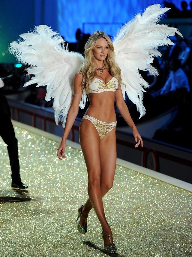 南非超模Candice Swanepoel（糖糖）在历届维密时装秀上的造型