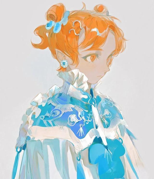 76张动漫插画,画中的女孩各有风格