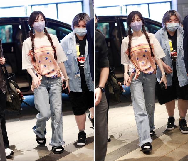 40岁王心凌凹少女！双马尾配粉T青春可爱，网友：身材造型是关键