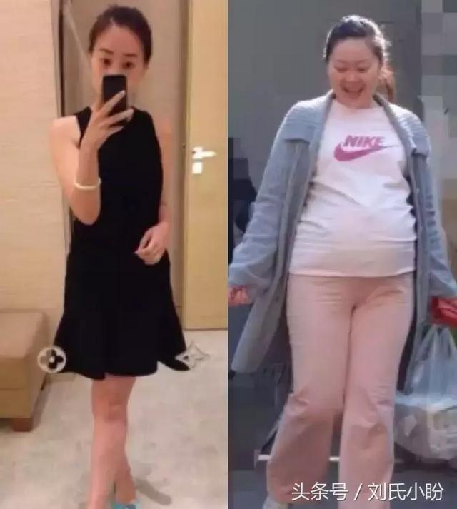 美女怀孕前后私密照曝光……