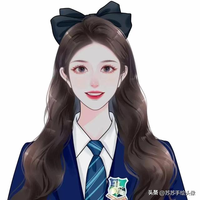 换个头像吧,美丽大方好看的女生动漫头像,让自己越来越漂亮