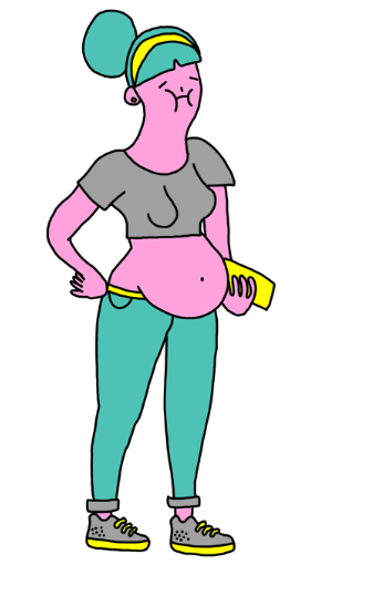 腰肥、腿粗、屁股大!身材犯规的胖女孩也很美,引起26万网友点赞