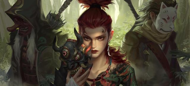 76张动漫插画,画中的女孩各有风格