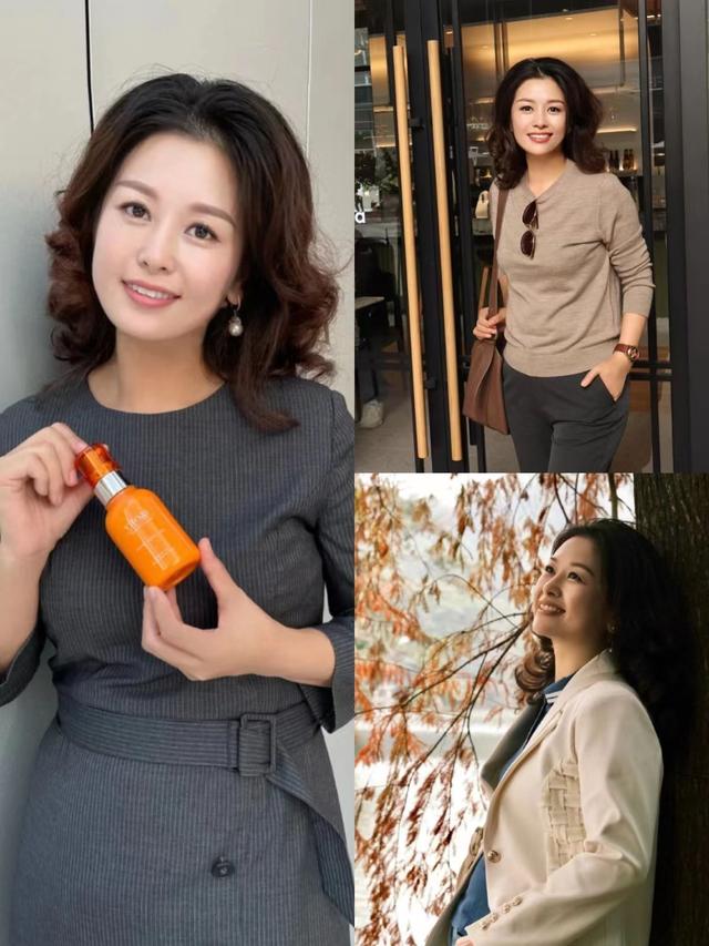 惊艳了时光的50岁妈妈：烫发优雅洋气，打扮有女人味，越看越迷人