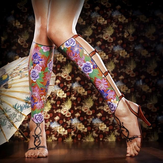 惊艳绝伦的人体彩绘