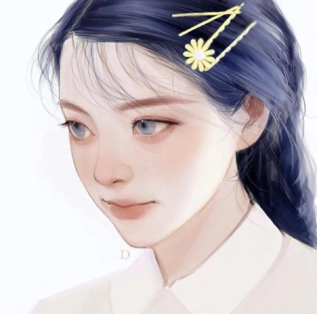 少女头像,清新脱俗