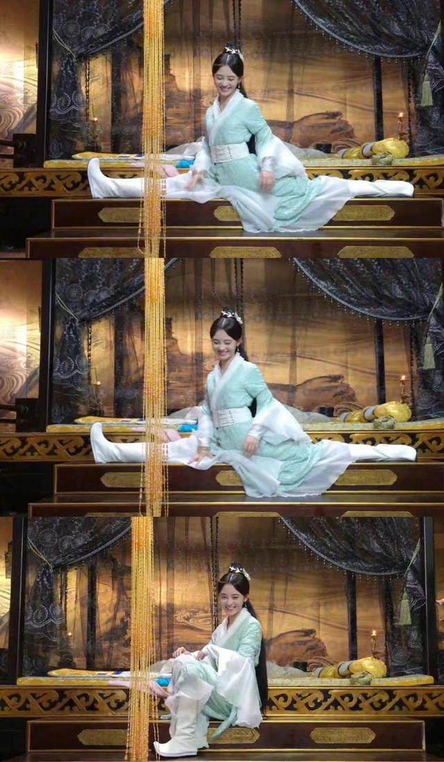 娱乐圈“一字马”的女明星哪家强?