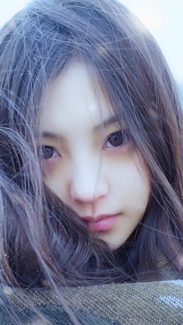 文艺女孩水灵清秀娇羞可爱端庄文雅