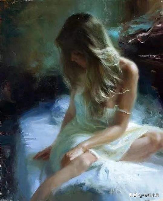 人体油画,天使般的模特儿为什么这么好看迷人?