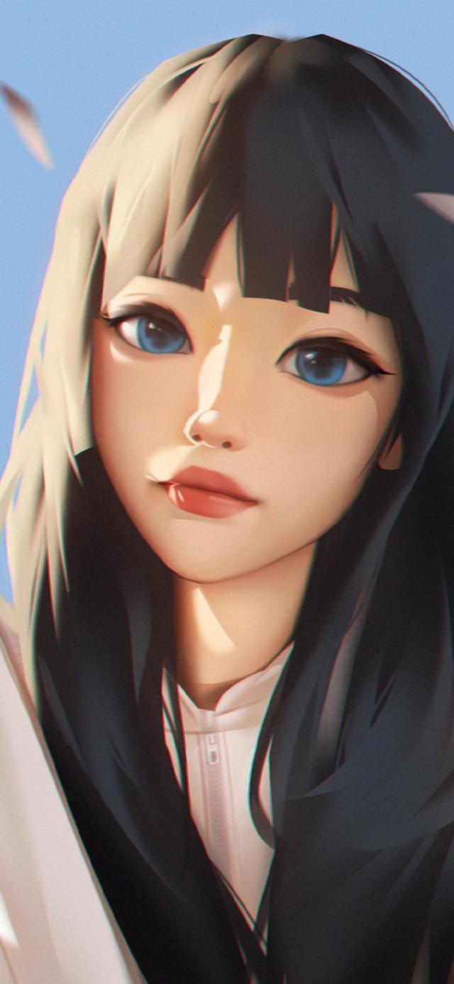 超美氛围感女生插画壁纸,是气质让你独特