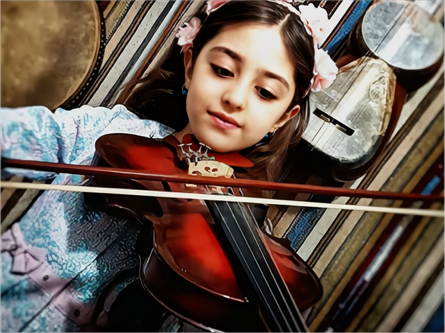 伊朗8岁女孩颜值“逆天”，父亲毅然辞职做保镖，安全了吗