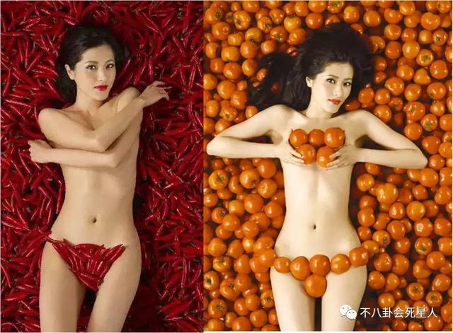 美过章子怡出道多年却一直不火,曾靠全裸照片博关注