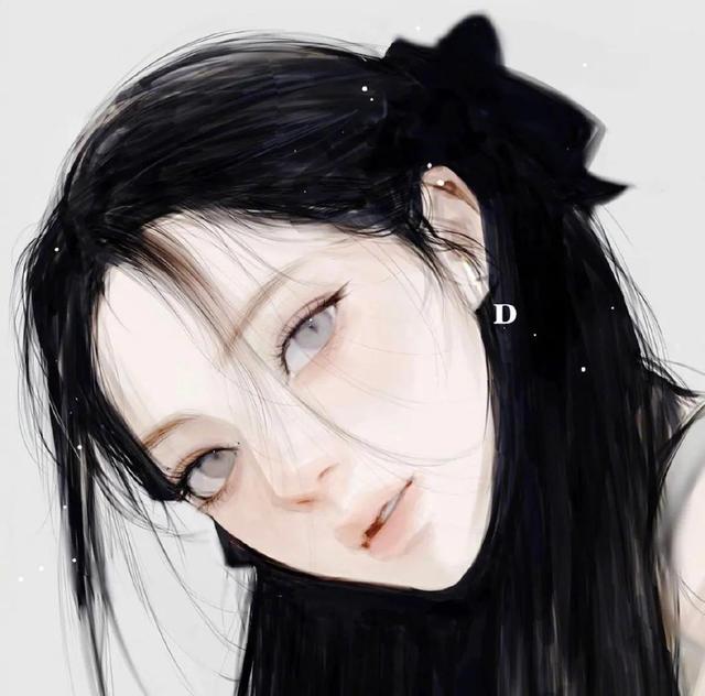 少女头像,清新脱俗