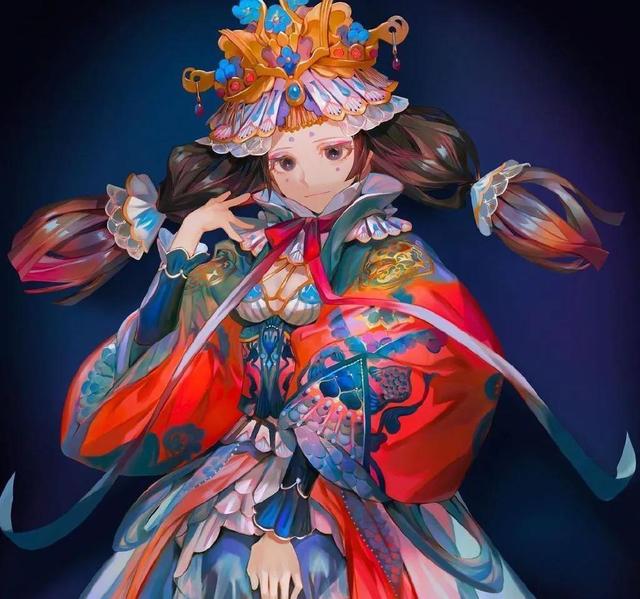 76张动漫插画,画中的女孩各有风格