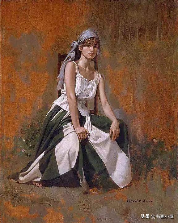 人体油画,天使般的模特儿为什么这么好看迷人?