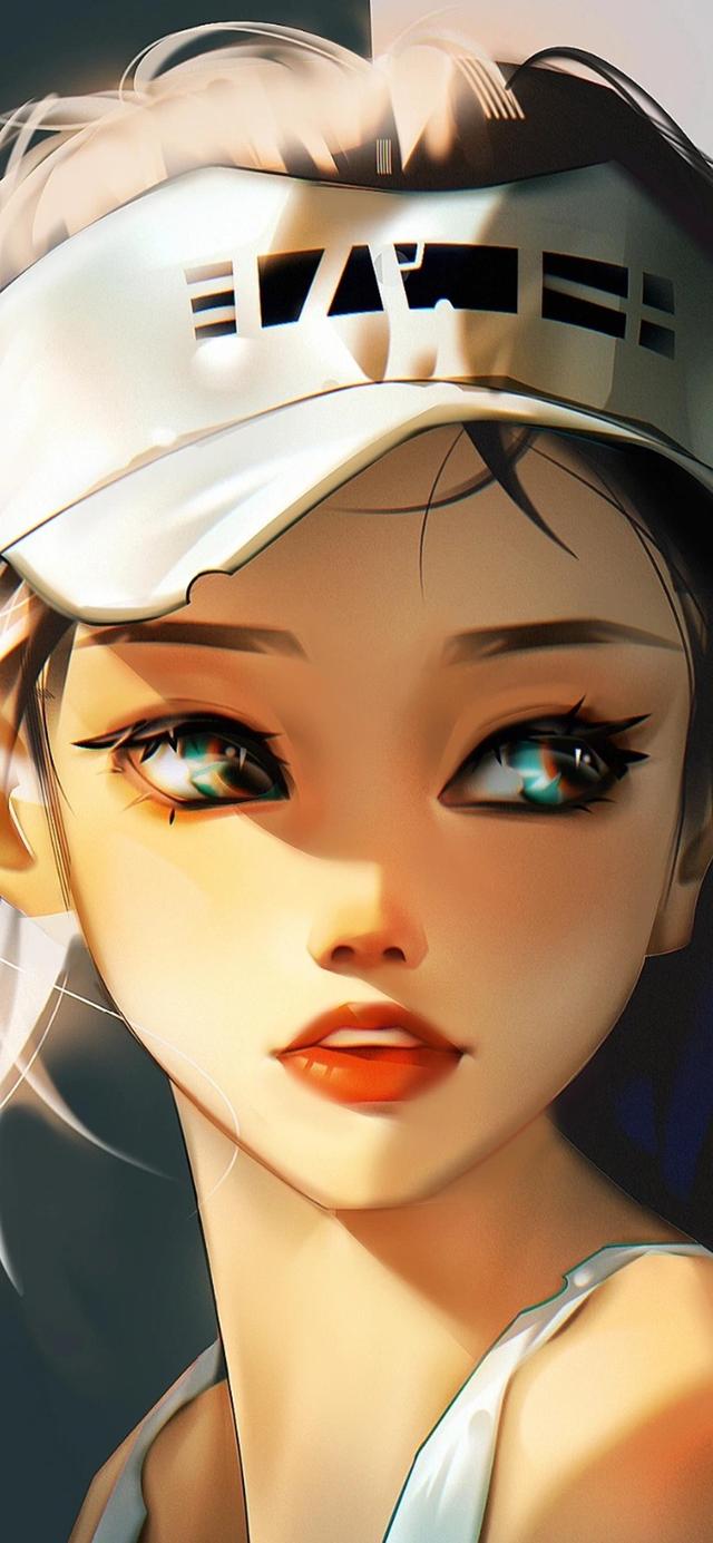 超美氛围感女生插画壁纸,是气质让你独特