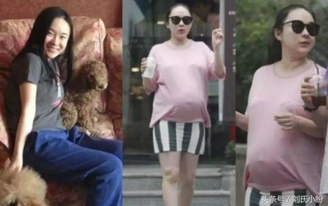 美女怀孕前后私密照曝光……