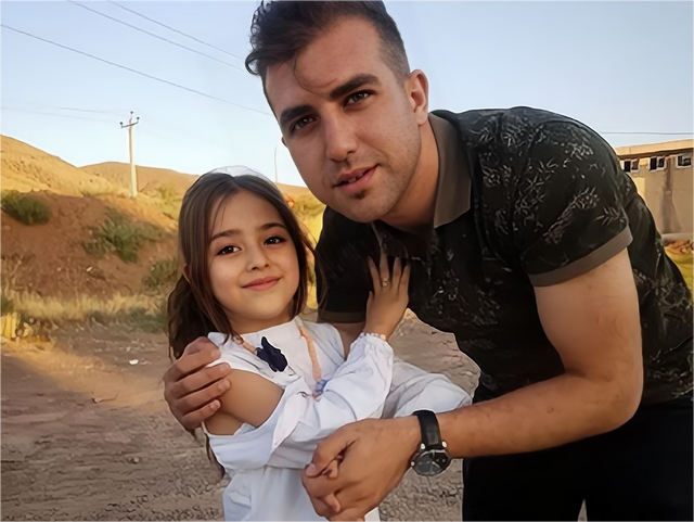 伊朗8岁女孩颜值“逆天”，父亲毅然辞职做保镖，安全了吗