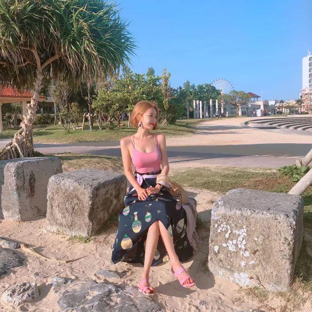 大胸也能穿出甜美小性感！让这位韩国时尚博主vivamoon带你领略夏日大胸妹的可爱小清新！