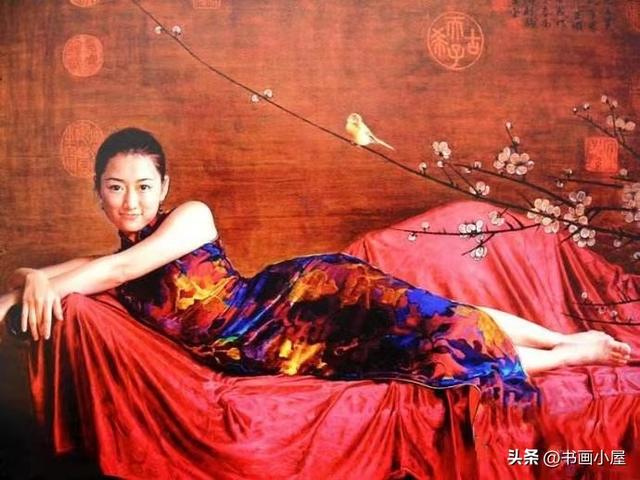 人体油画,天使般的模特儿为什么这么好看迷人?