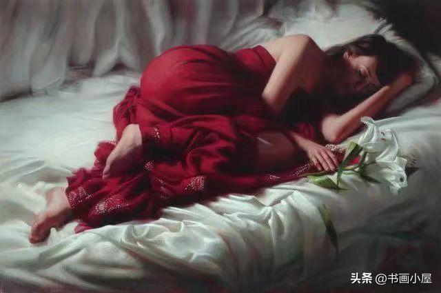 人体油画,天使般的模特儿为什么这么好看迷人?