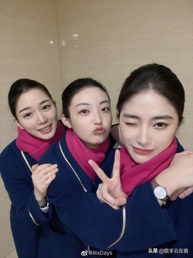 99年美女空乘小姐姐迷人美照欣赏，真好看