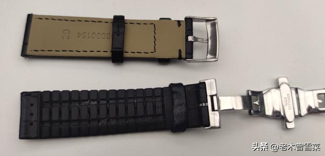 海奕施三年退役~1688买的18元皮表带怎么样?