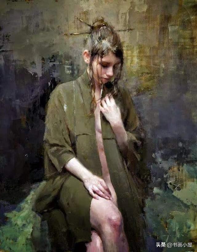 人体油画,天使般的模特儿为什么这么好看迷人?