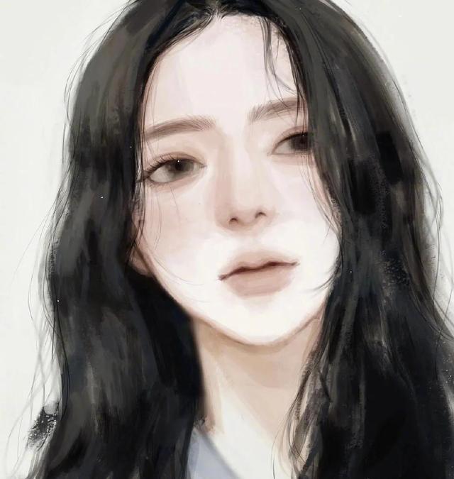 少女头像,清新脱俗