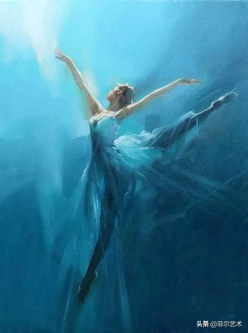 阳光般的美感，美国人体油画中那些青春靓丽的女子